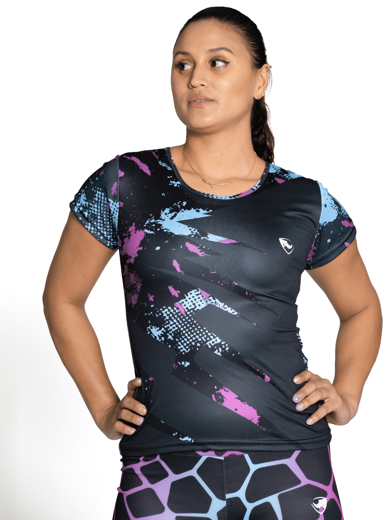 Playera Deportiva Rhinomax para Mujer Modelo PY3217